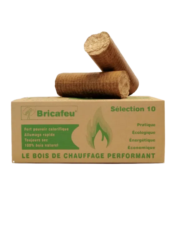 Bûche de bois Bricafeu combustibles bois 31 Poêles et bois du comminges